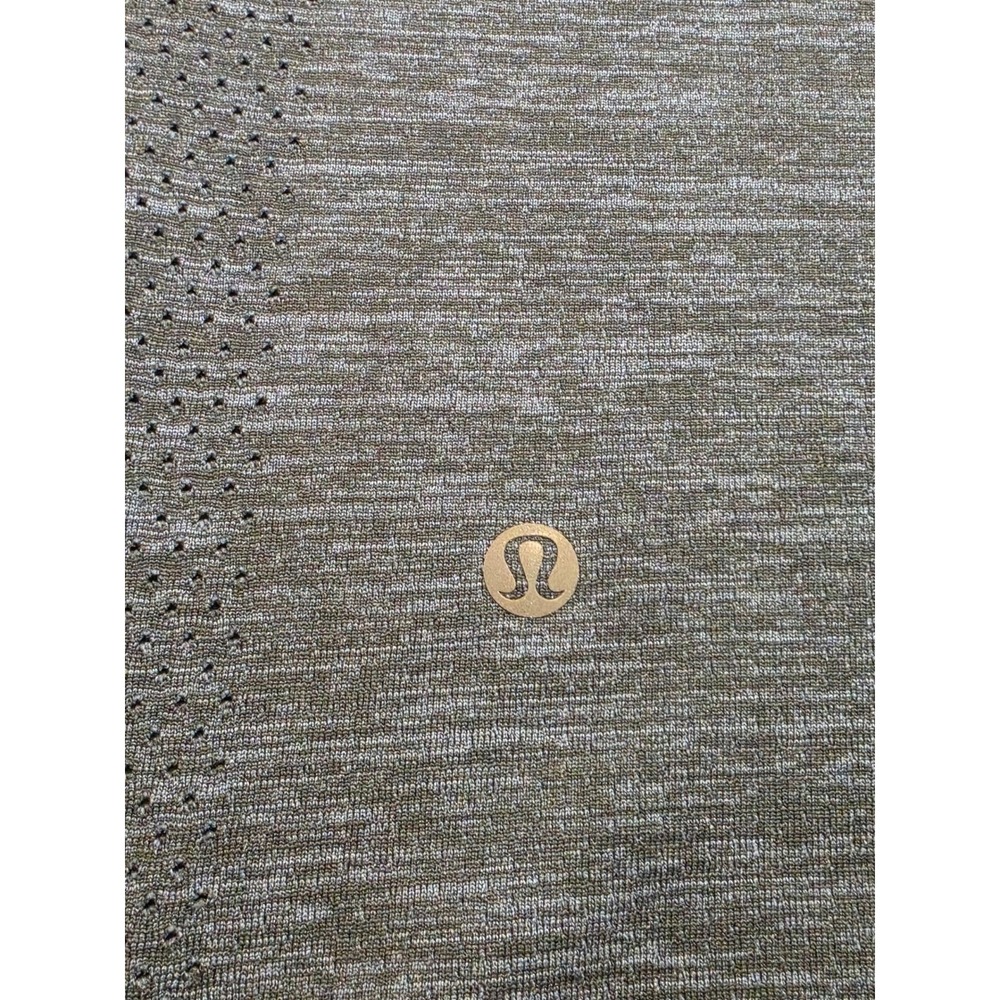Lululemon Metal Vent Tech 1/2 Zip 2.0 Pullover XL Blue Grey Space Dye Heather - Picture 7 of 9